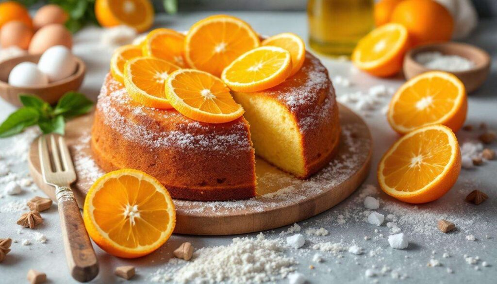 Ciasto pomarańczowe bez masła: blendujesz całą pomarańczę i wychodzi idealne za każdym razem