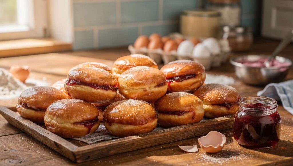Domowe pączki na tłusty czwartek. Podpowiadamy, jak uniknąć zakalca