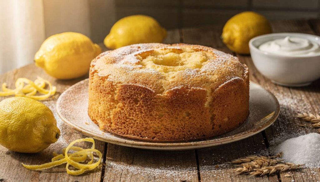 Cytrynowe ciasto wilgotne 5 dni po upieczeniu. Sekret tkwi w jednym składniku
