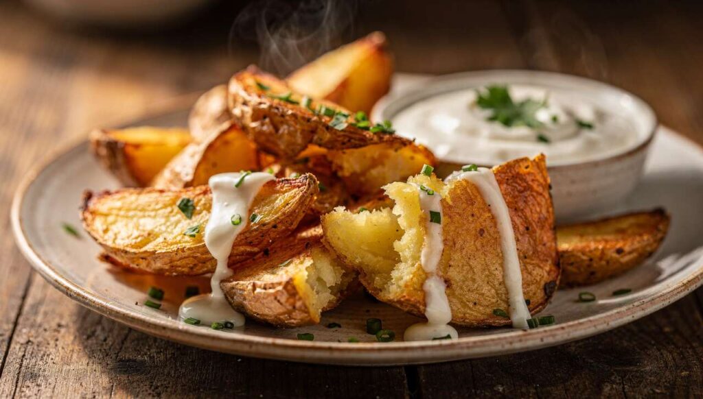 Ziemniaki smażone w tym sosie znikają w minutę. Badanie 2026: najchętniej jedzony obiad