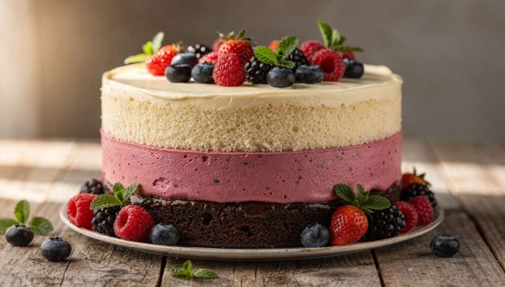 Popapraniec – ciasto warstwowe jak poezja. Każda warstwa to oddzielny smak