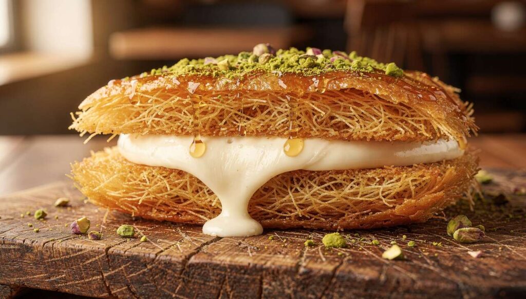 Słodkie, ciepłe i uwodzicielskie: kanapka künefe nasyca i uszczęśliwia