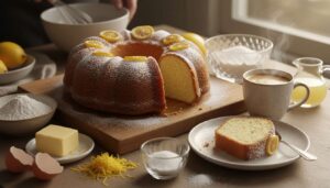 Na dzień kobiet zrobię proste ciasto cytrynowe. Wilgotne, aromatyczne i świetnie pasuje do kawki
